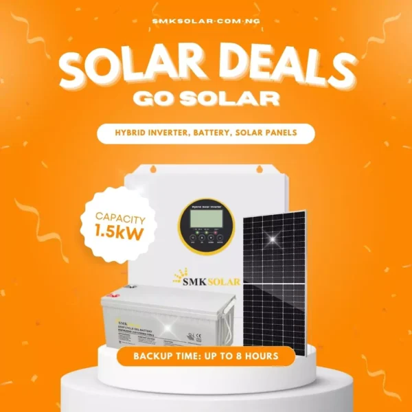 1.5KW solar installation package