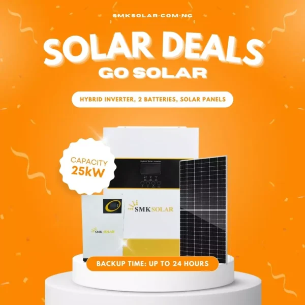 25KW Inverter Solar Deal