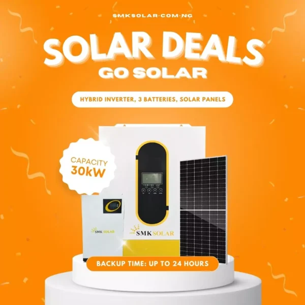 30KW Inverter Solar Deal