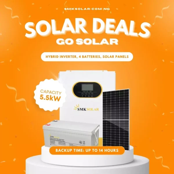 5.5KW Solar Deal – 4 Battery Package Installation